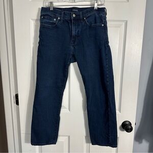 J. Crew jeans, 484 slim, 33x30 (hemmed to 25"), cotton blend, spring, weekend